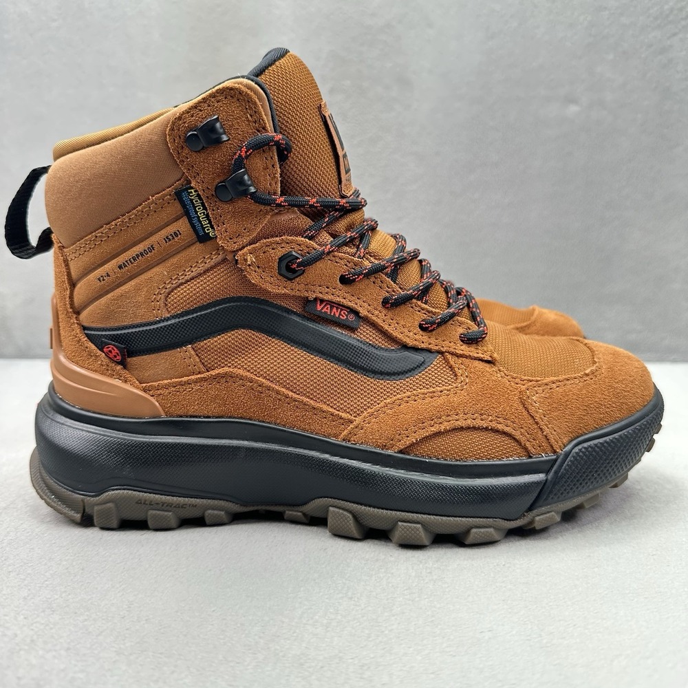 VANS MTE Crestline Womens Size 7 Sneaker Boots Glazed Amber Hiking Outdoor NEW